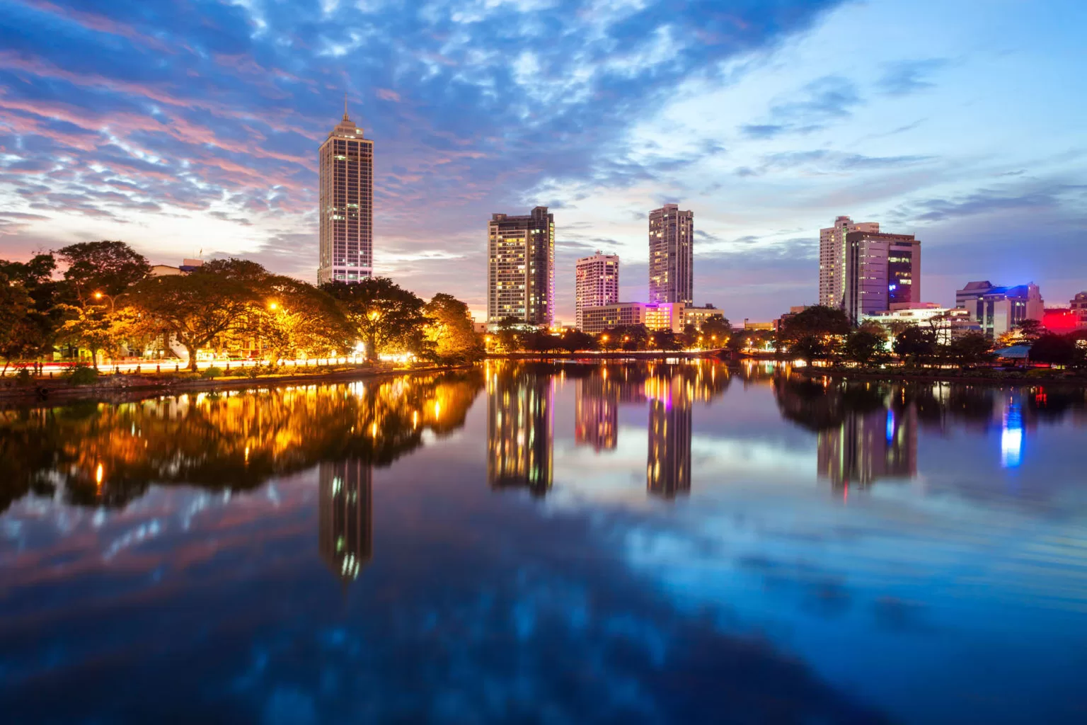 Colombo Sri Lanka night